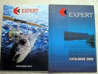 Katalogi wędkarskie EXPERT rok 2008 oraz 2013