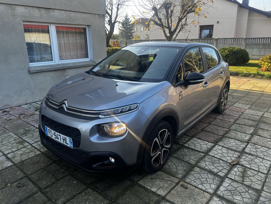 Citroen C3 2019, 1.2 110km niski przebieg