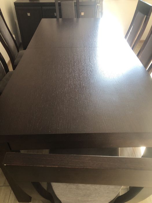 Stół 200+80  wenge