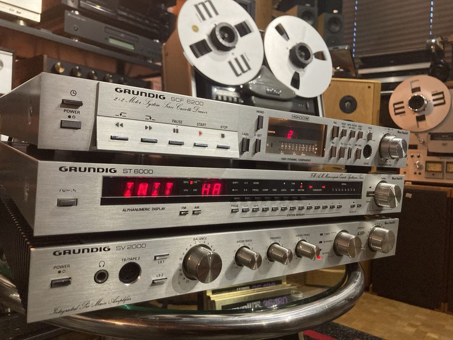 Retrospekcja Zestaw Grundig SCF-6200 ST-6000 SV-2000