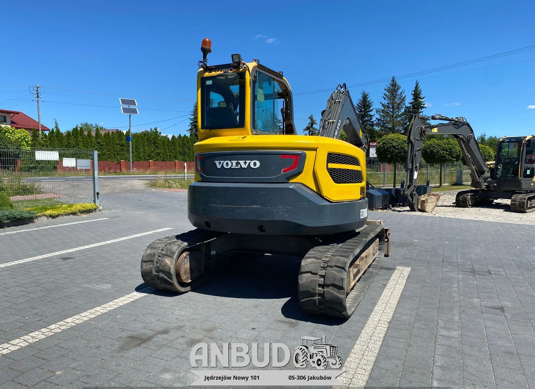 Volvo ECR 88D  Koparka gąsienicowa 8 t Kubota KX080 JCB 8080