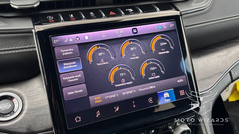 Polskie Menu USA JEEP Wrangler GRAND Cherokee WL RAM DODGE Durango Charger Challenger