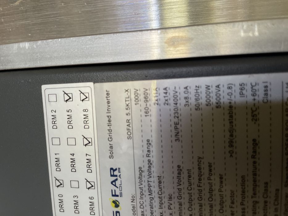 Falownik inwerter Sofar 5.5ktl-x