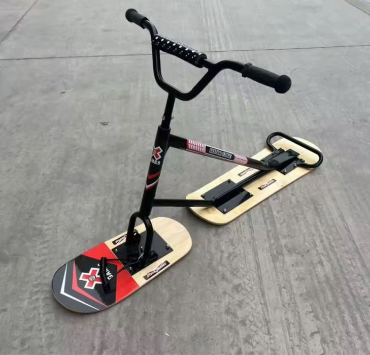 Snow scoot hulajnoga na śnieg narty snowboard hulajnoga snoow scoot