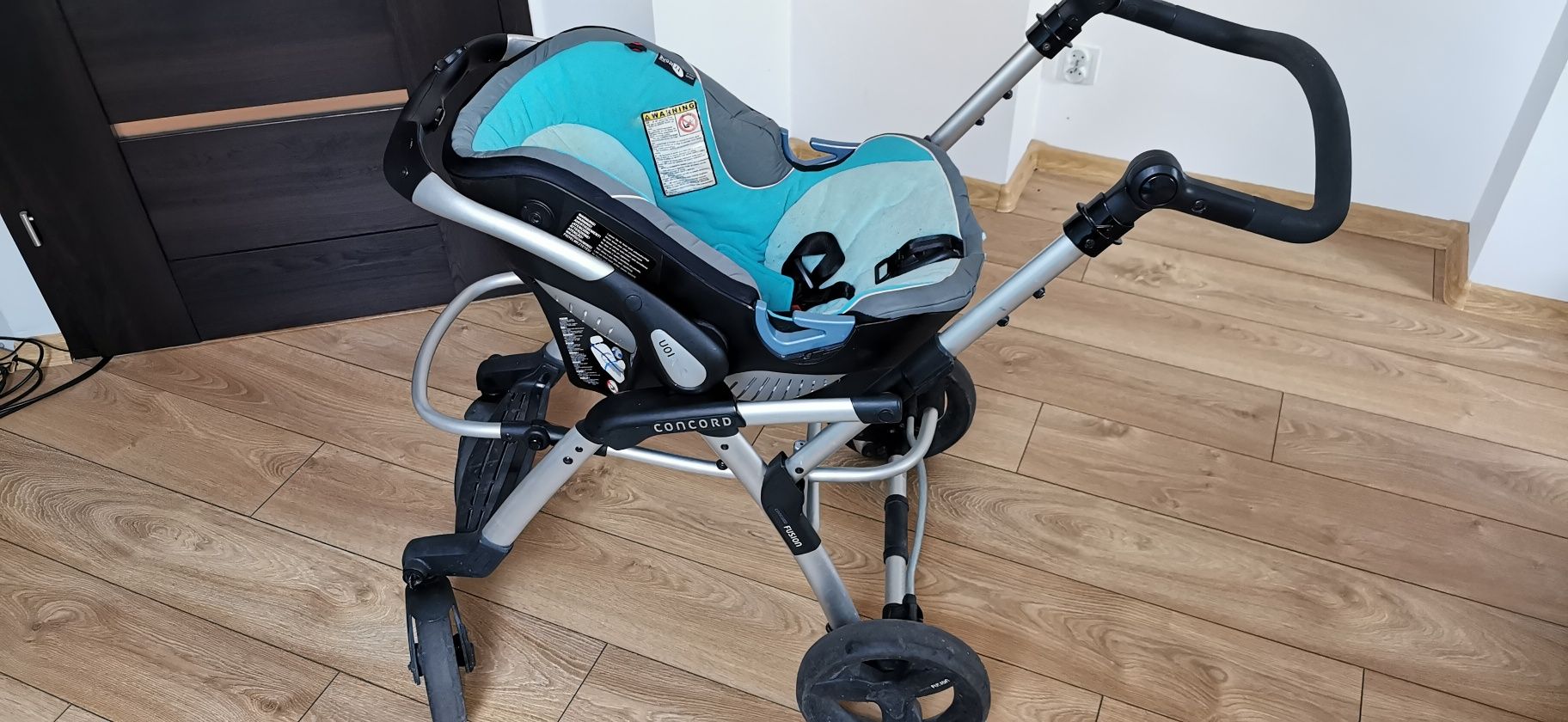 Wózek Concord Fusion + fotelik gondola spacerówka dodatki, łóżeczko