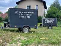 WYNAJEM CHŁODNI  mobilna chłodnia przyczepka komunia / wesele