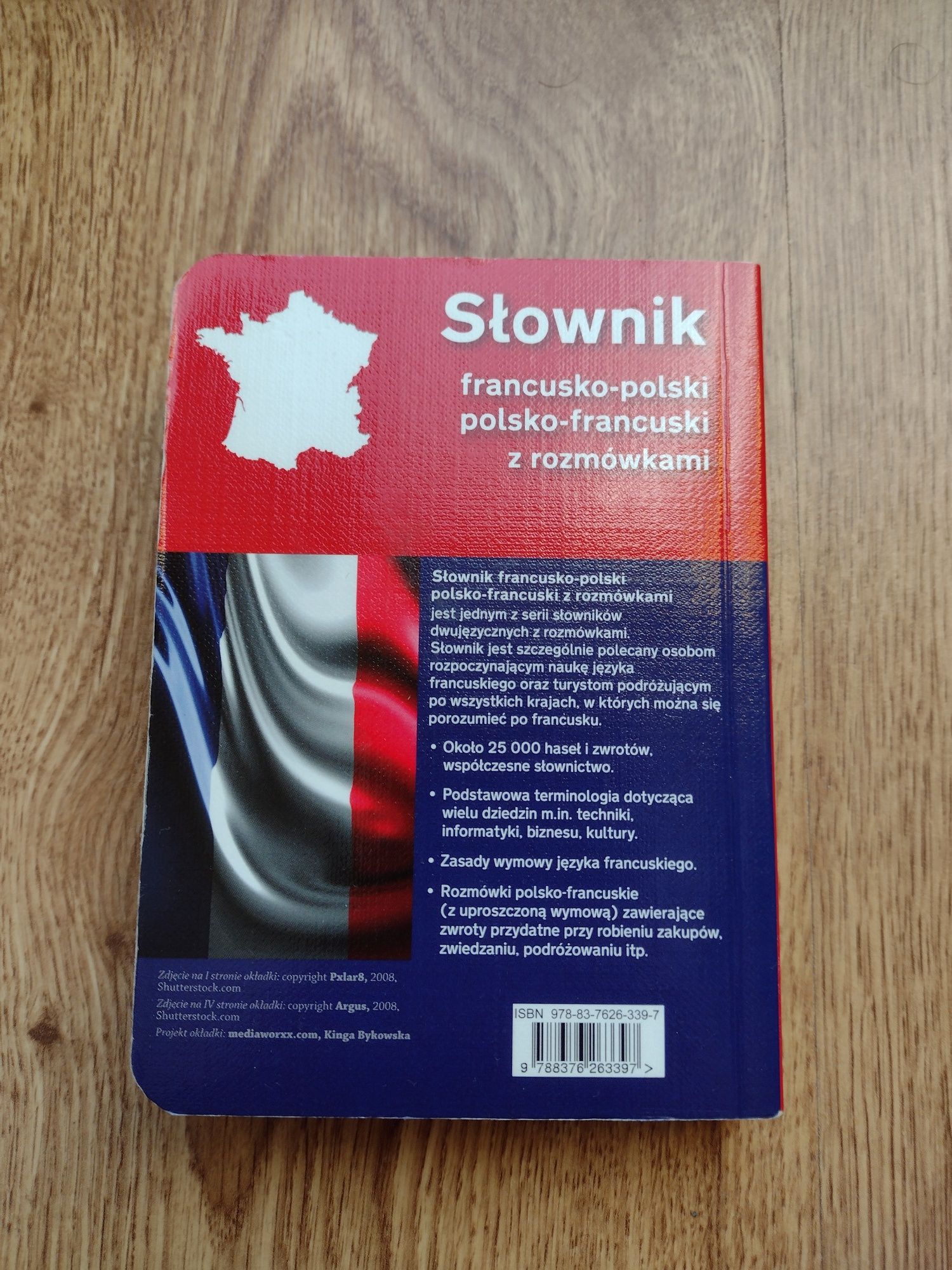 Słownik z rozmówkami (francusko-polski, polsko-francuski)