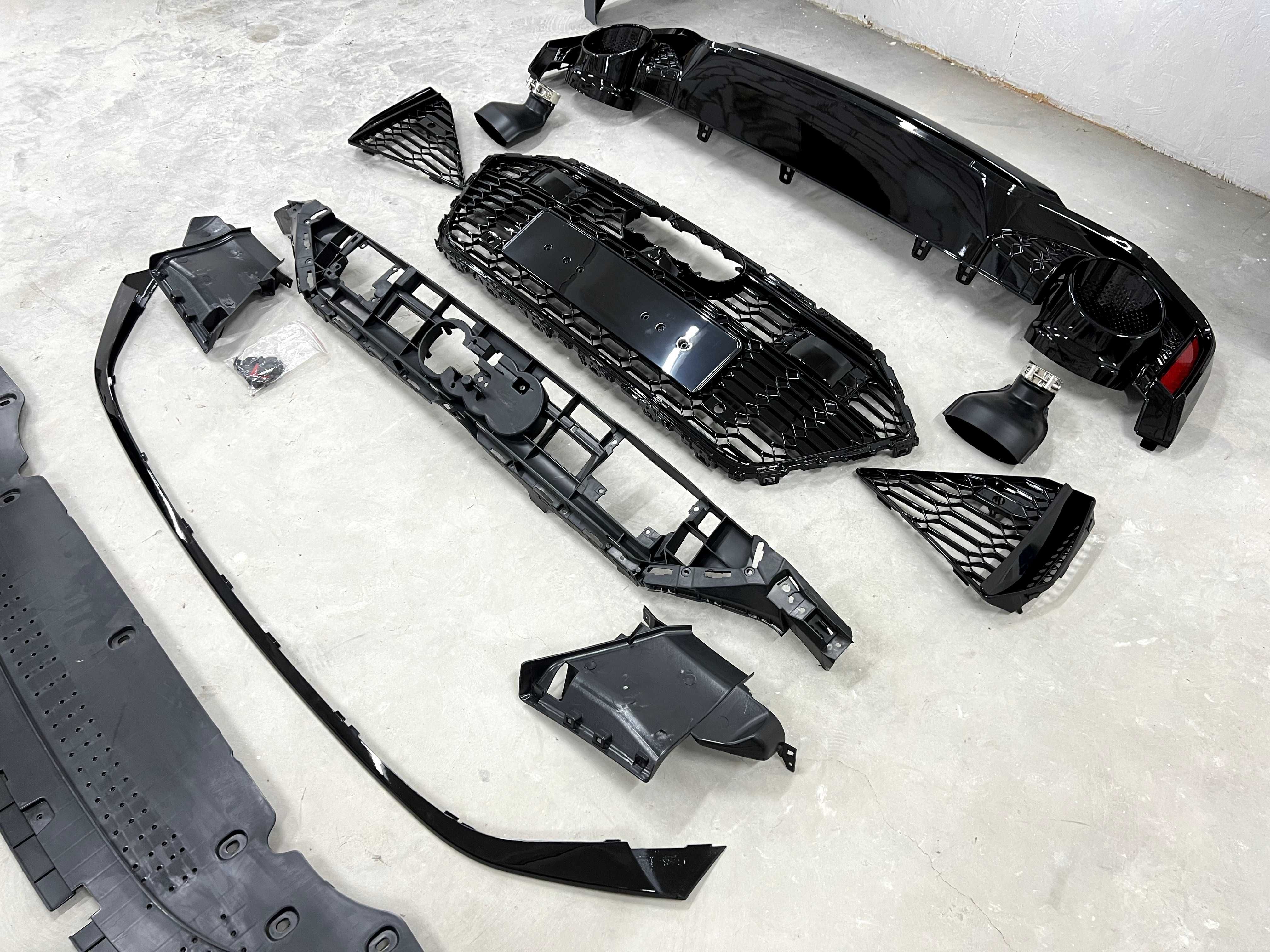 Обвіс audi a7 4k передній бампер ауді а7 дифузор обвес AUDI A7 C8 RS7