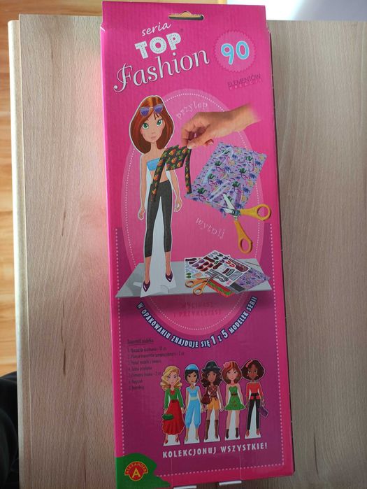 Lalka papierowa Top fashion Duża Nowa