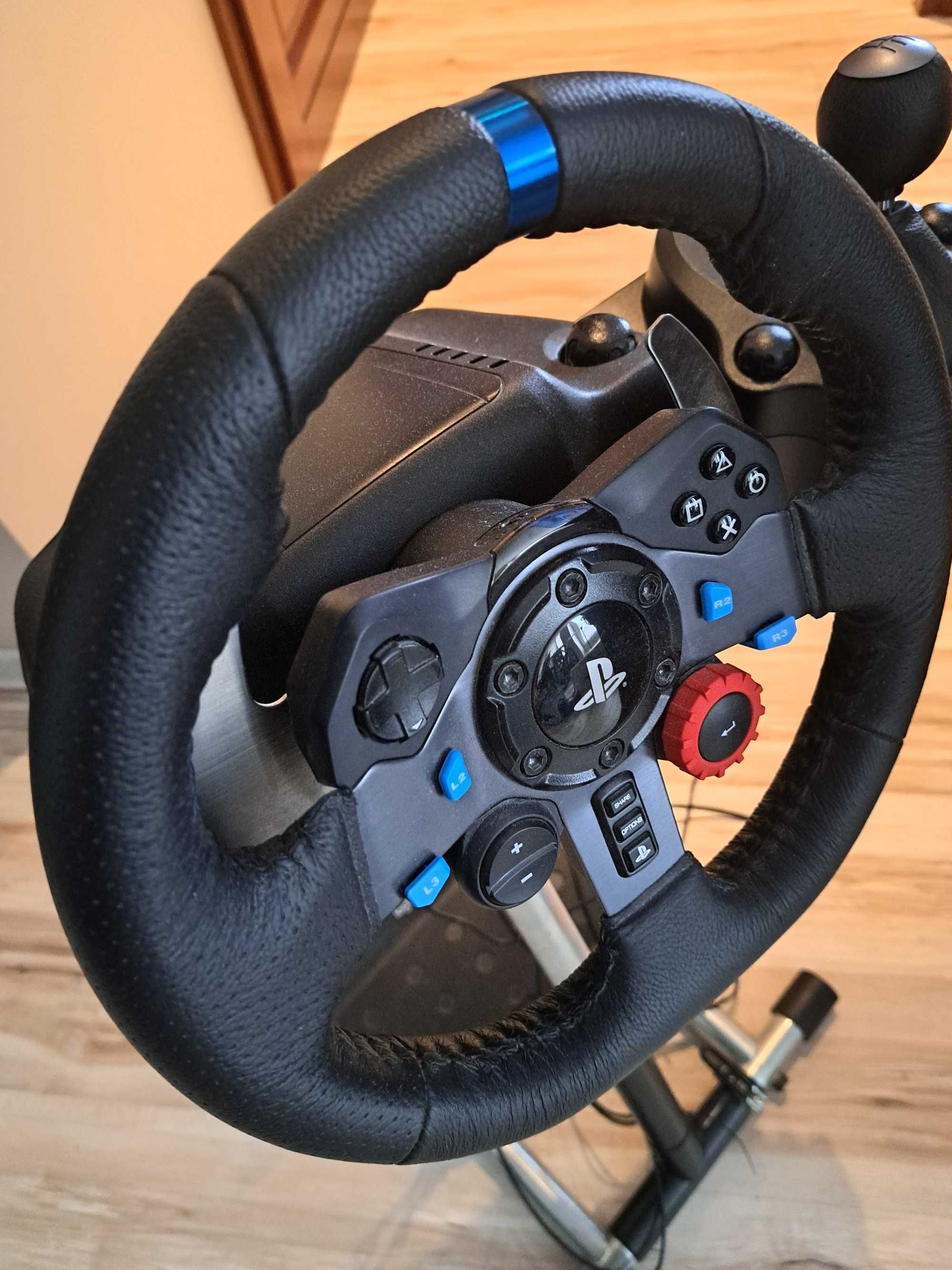 Kierownica Logitech G29 DRIVING FORCE + SHIFTER + STOJAK stan jak nowy