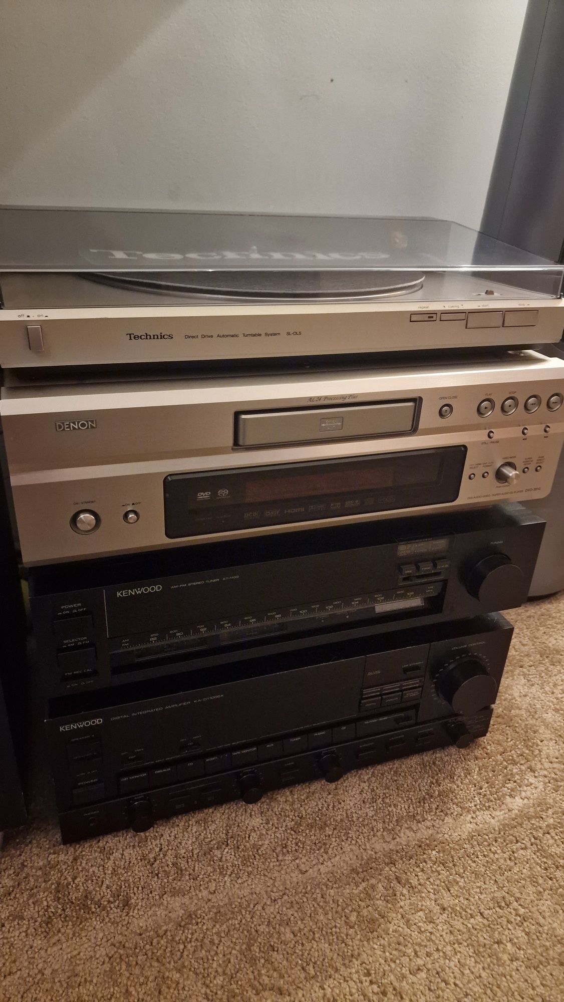 Technics gramofon SL DL 5 lineralny