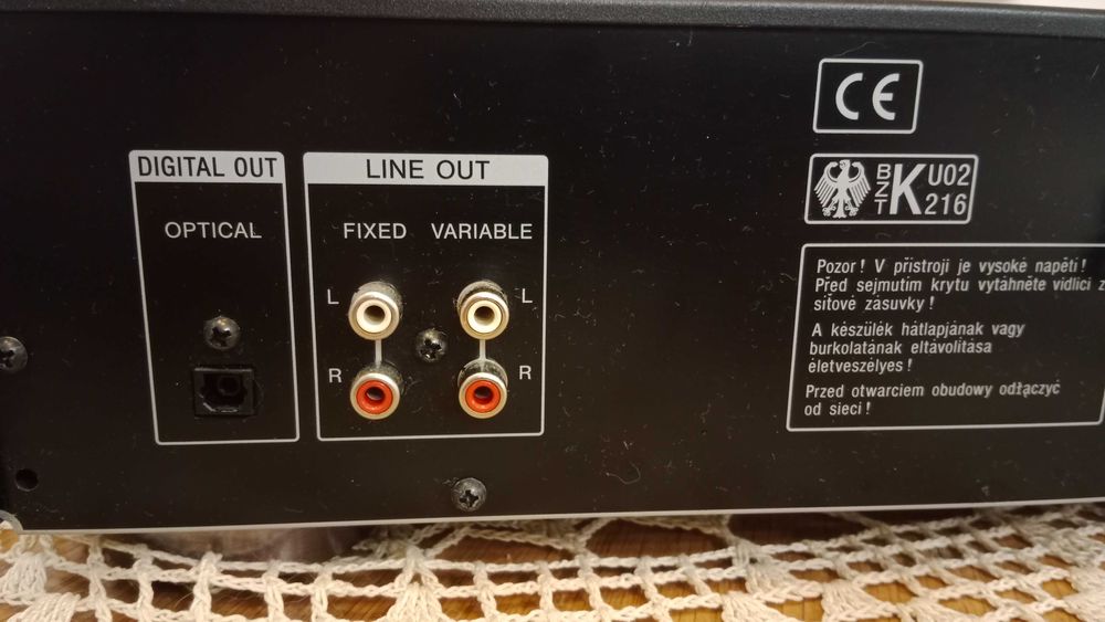 Odtwarzacz CD Sony CDP 461