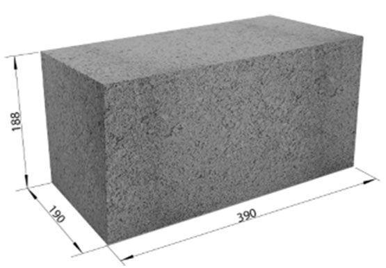 Фундаментний блок 40х20х20 (марка М-100). Доставка. Опт.