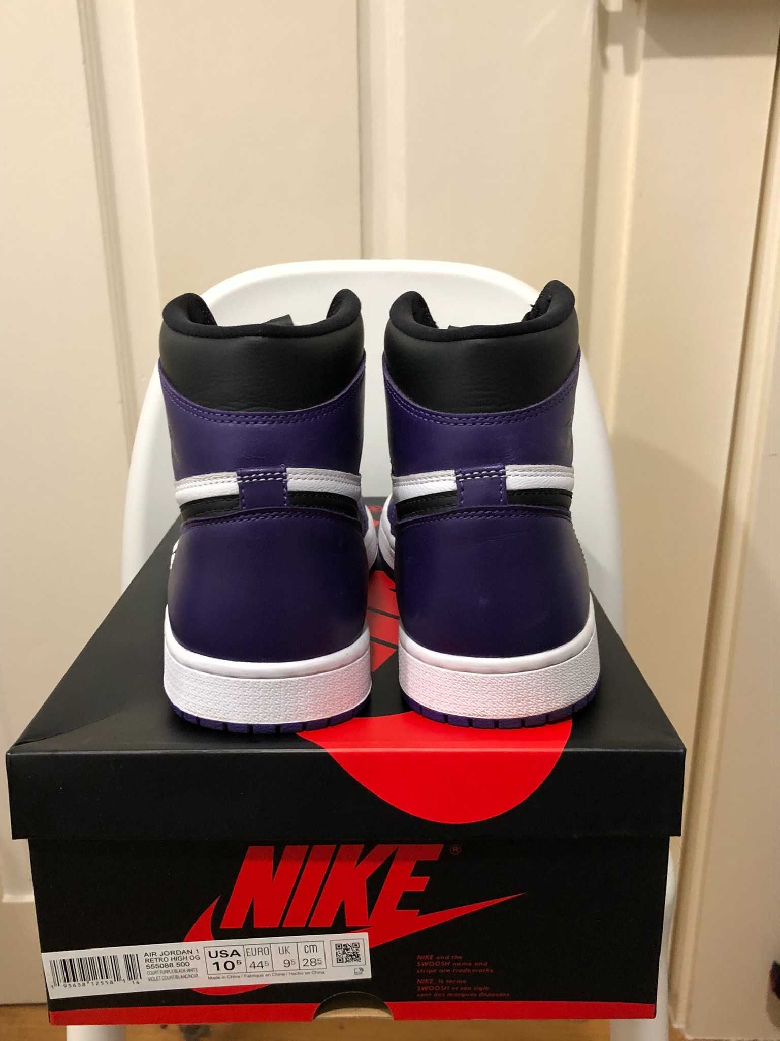 Air Jordan 1 Court Purple