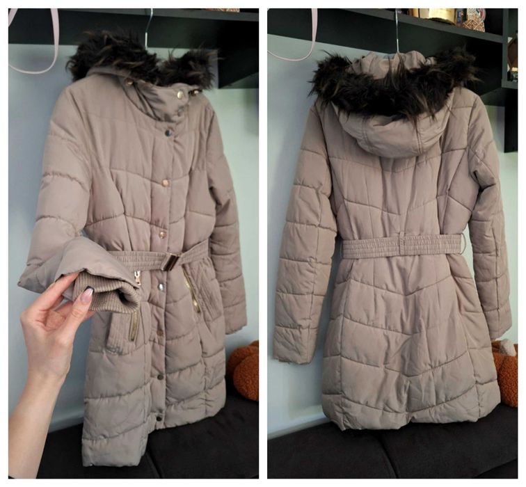 Beżowa kurtka damska Amisu - HIT! WIOSNA