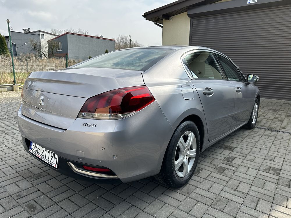 Peugeot 508 lift 2016r 1.6bluehdi Automat Bezwypadkowy tylko 106tys km