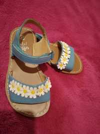 Босоніжки сандалі для дівчинки Mini Boden 27р кожаные