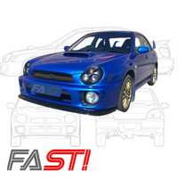 Spoiler Front Lip Subaru Impreza 01-02