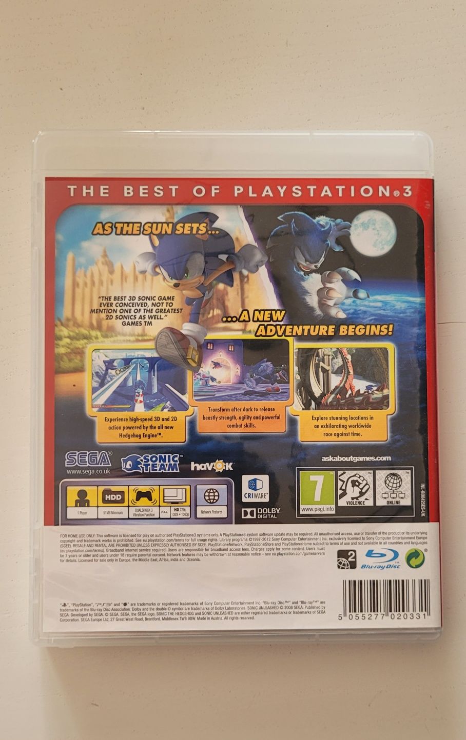 Sonic Unleashed PS3