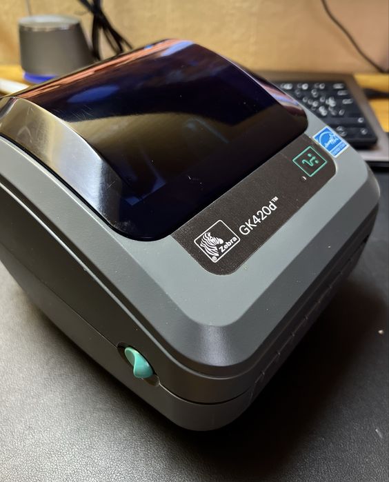 Принтер Zebra Gk420d для Нової Пошти (LAN,USB)