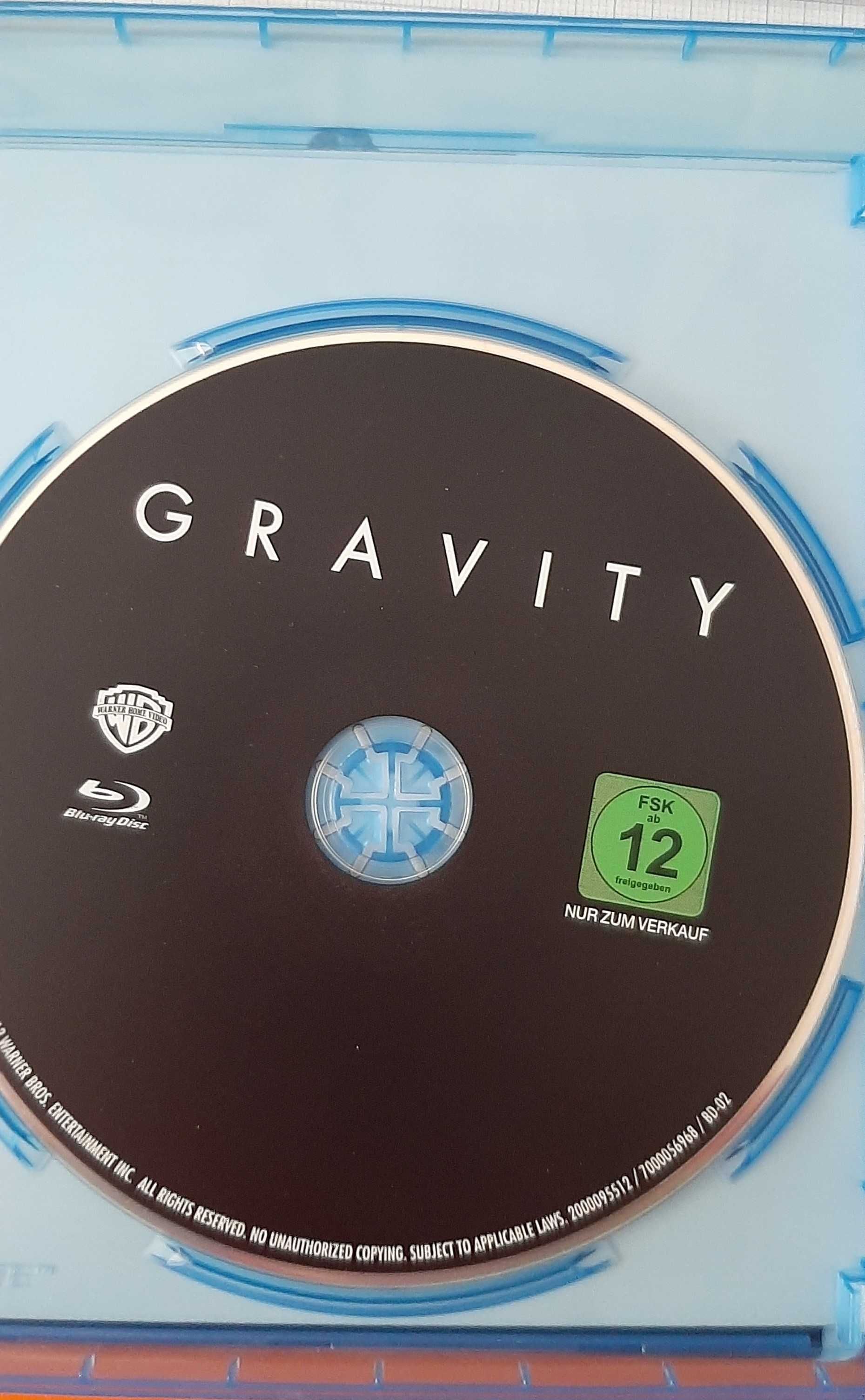 Gravity Grawitacja Blu-Ray wer. ENG