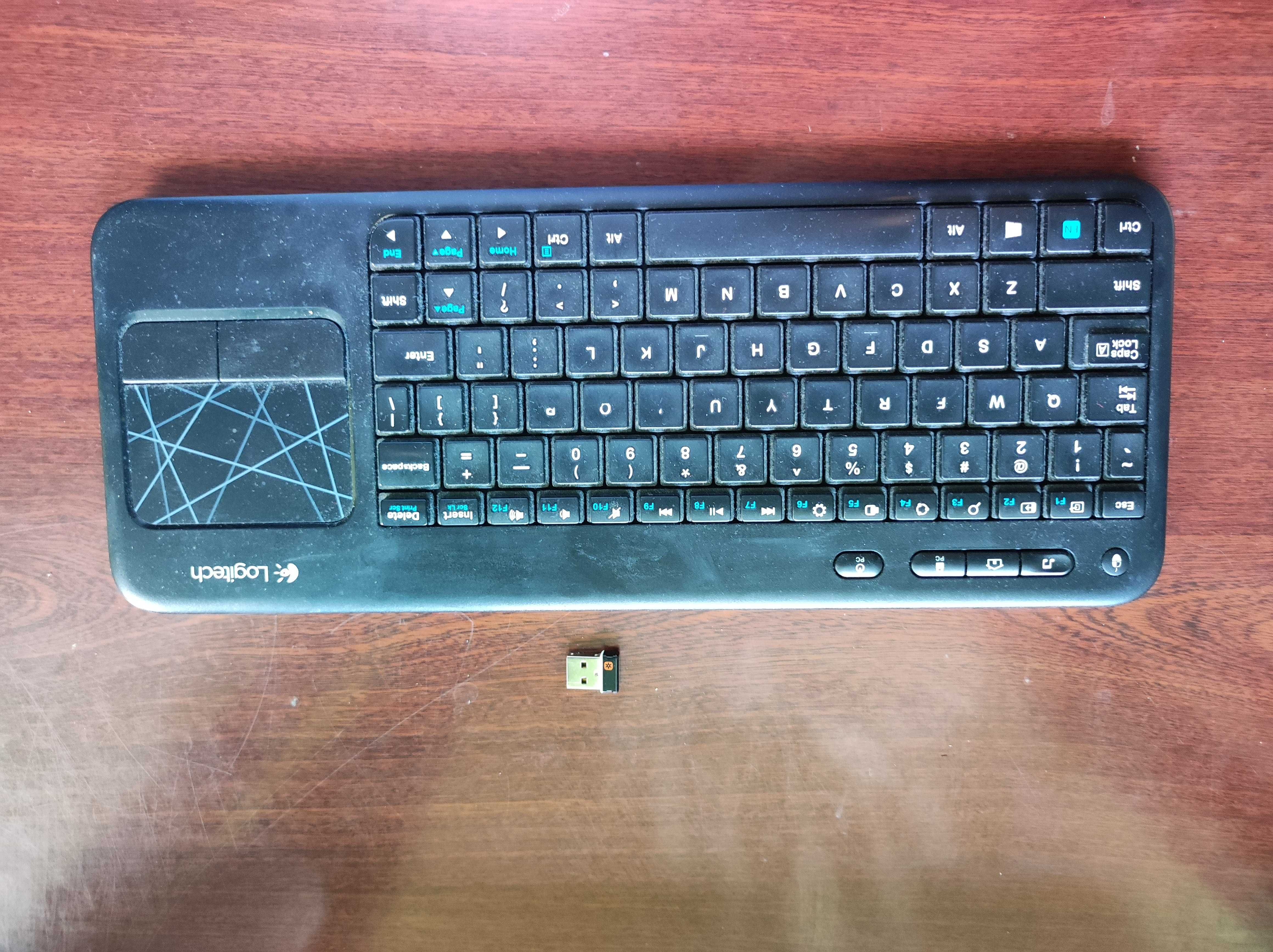 klawiatura bezprzewodowa Logitech Wireless Touch Keyboard K400 Plus