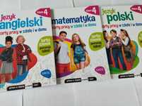 3X Karty Pracy Kl. 4 Angielski Polski Matematyka Nauka W Domu I Szkole