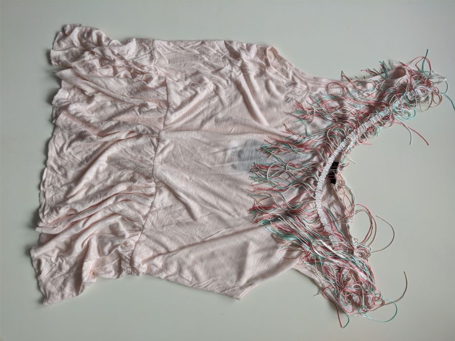 NOWA bluzka z frędzlami baskinka  Kivi Lola r. L / XL