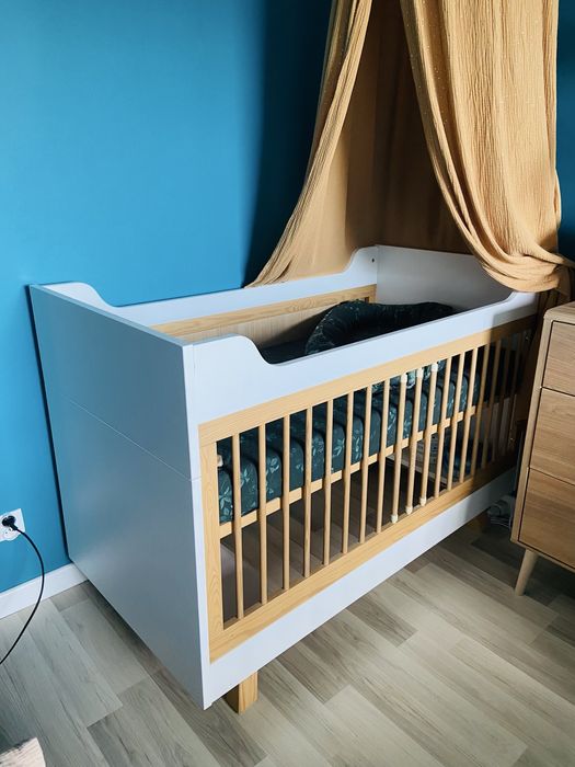 Łóżeczko dzieciece - biórko VOX 3w1