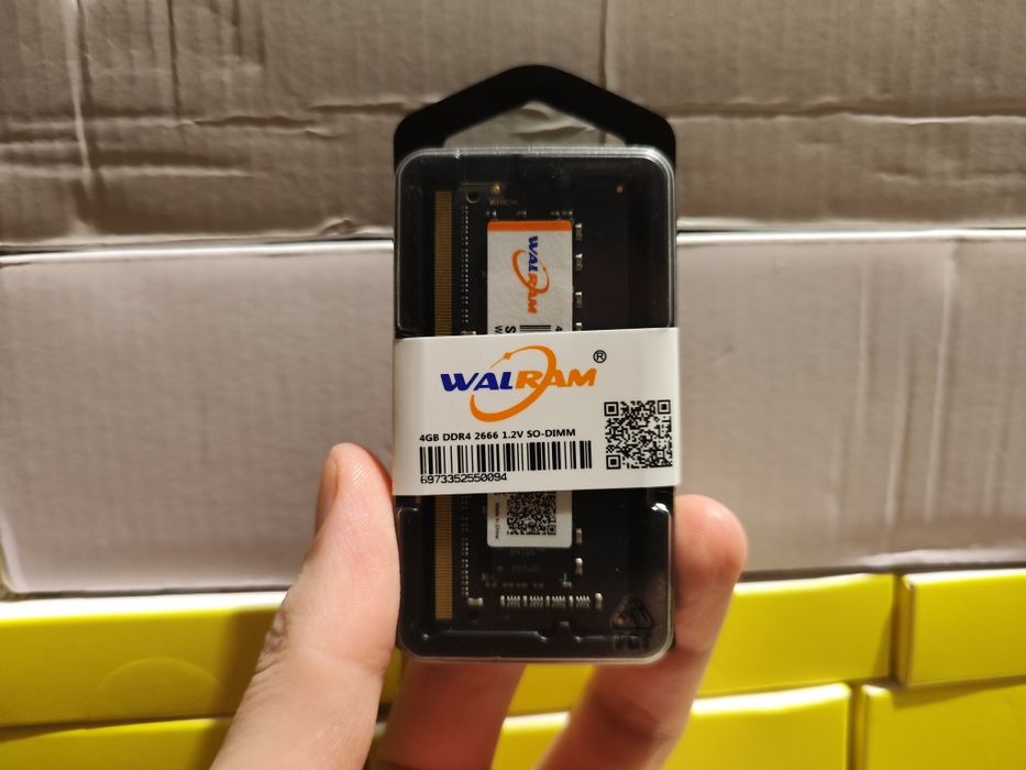 Оперативная память WalRam 4GB DDR4 2666 1.2V SO-DIMM. Для ноутбука