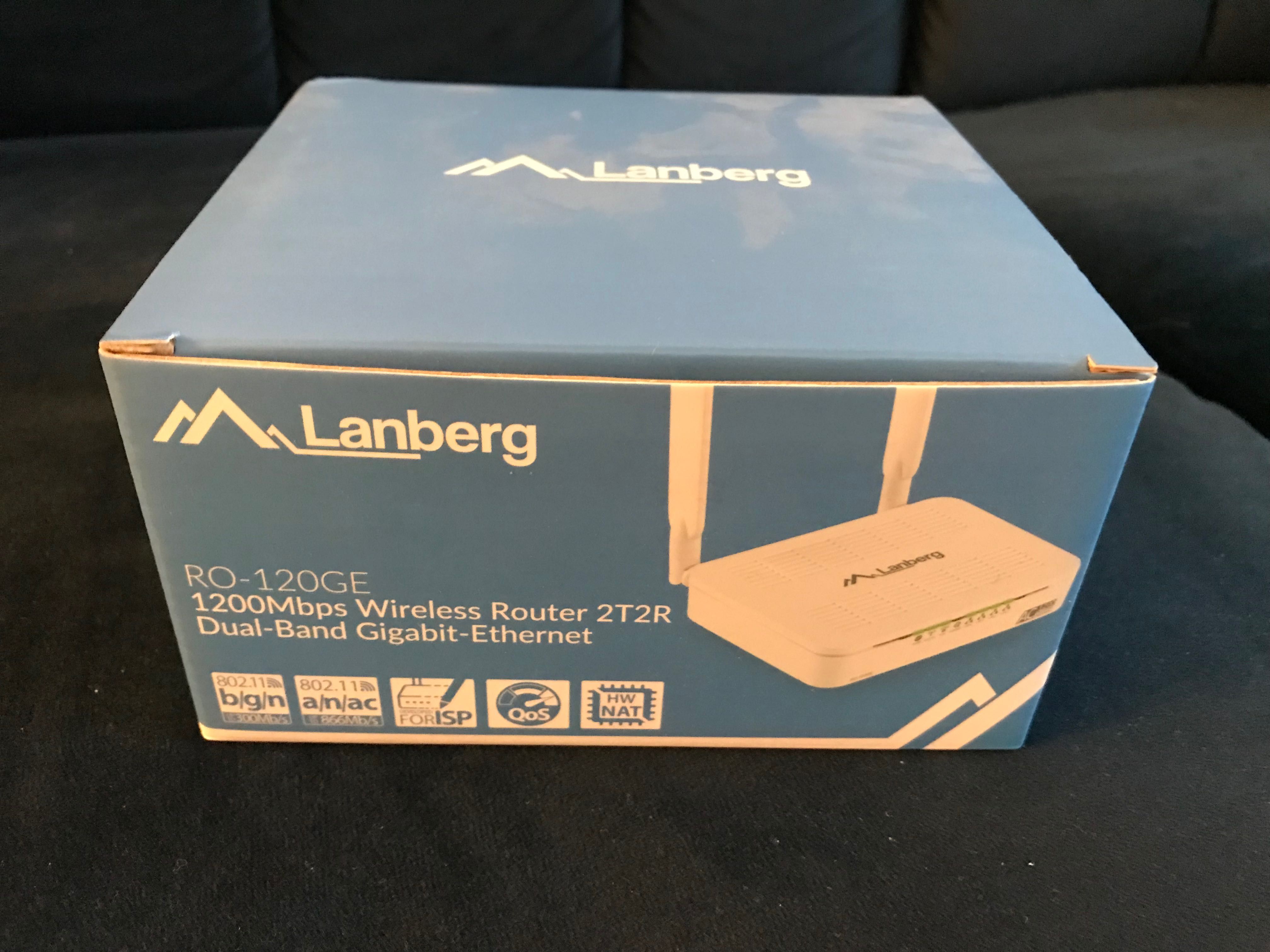 Router do internetu Lanberg