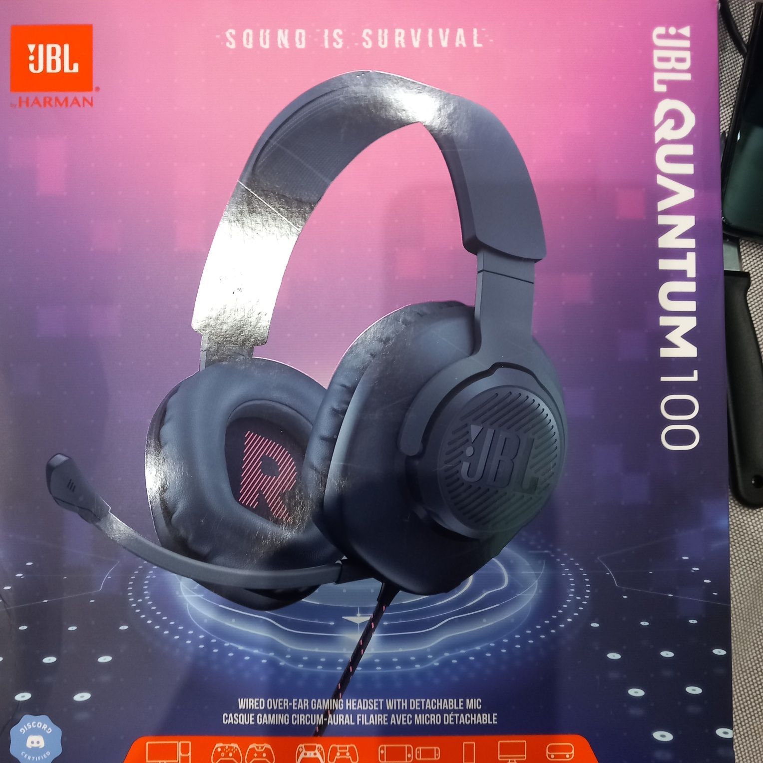 Słuchawki JBL Quantum 100