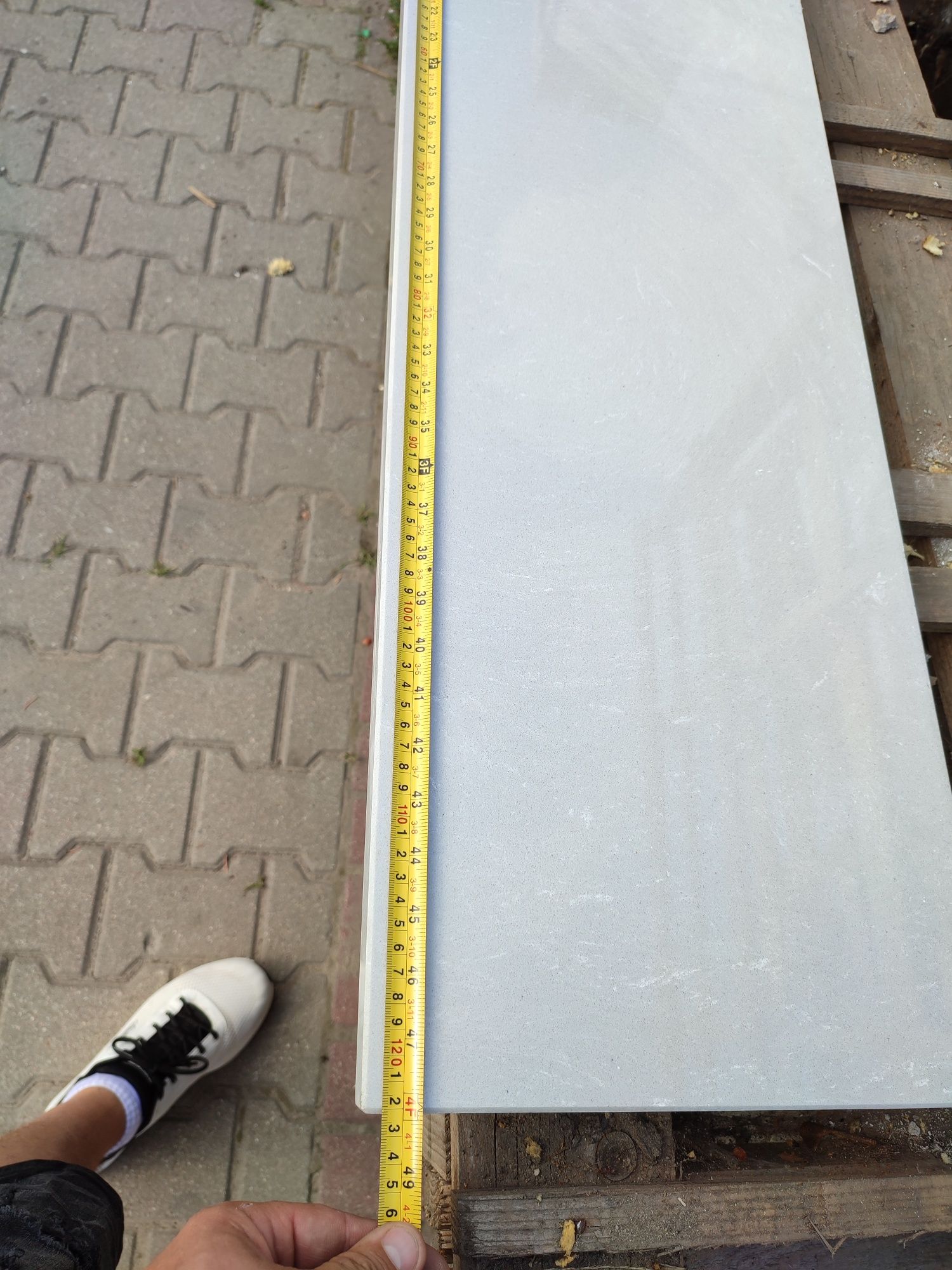 Parapet z konglomeratu