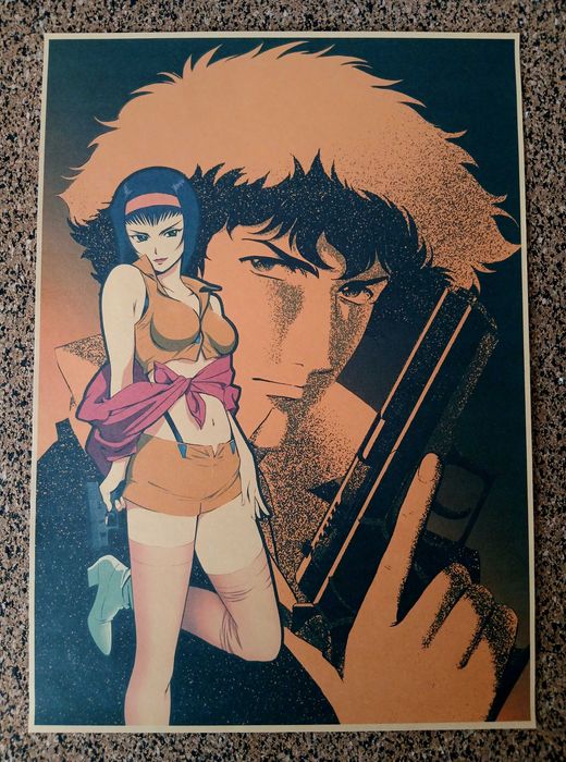 Poster - Cowboy Bebop Anime (papel kraft 30x42 cm)