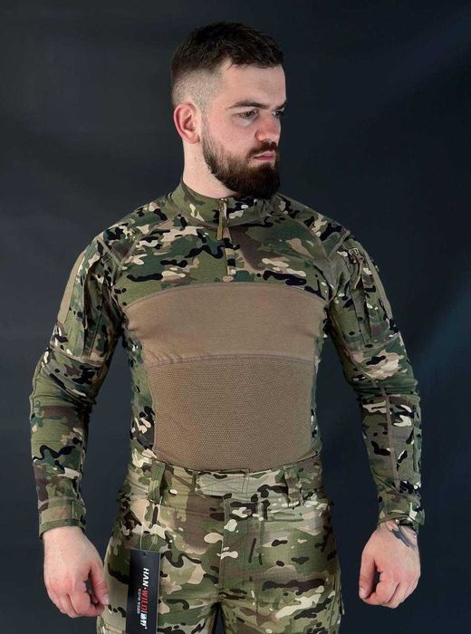 Військова тактична форма мультикам осіння софтшел костюм куртка штани