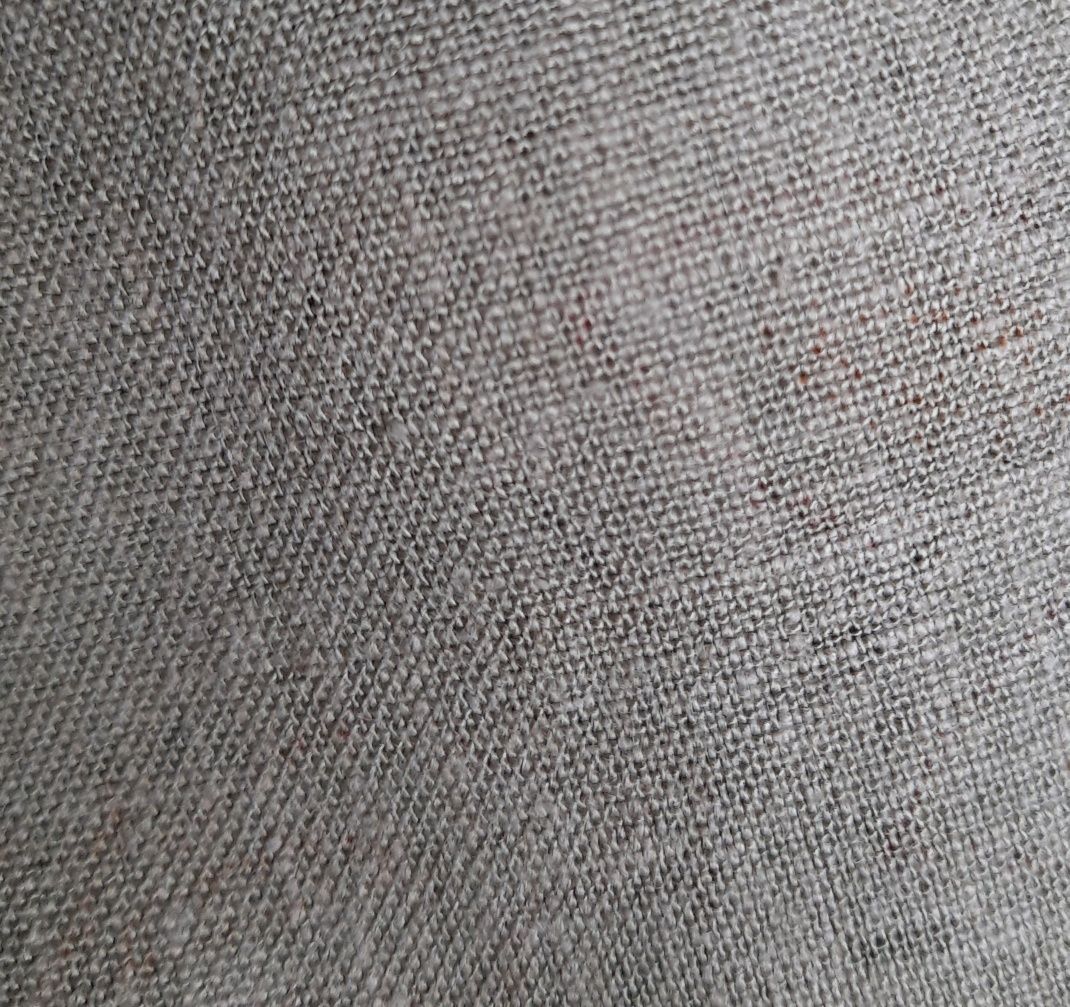 Tunika, bezrękawnik oliwkowy. Len