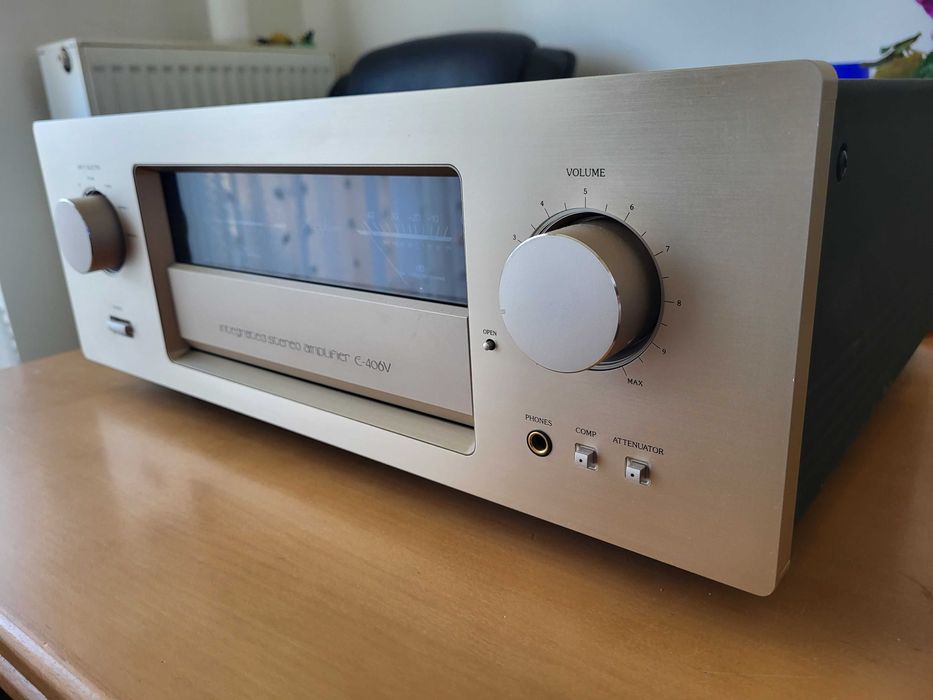 Wzmacniacz ACCUPHASE E 406V + PREAMP PHONO MC/MM - stan perfekcyjny