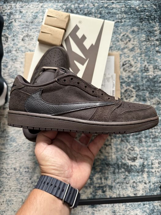 Nike Travis Scott Velvet Brown 45 Jordan 1 Retro Low