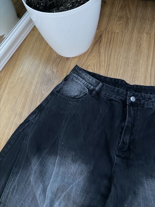 Opium baggy jeans широкі джинси bershka black oversized racer балони