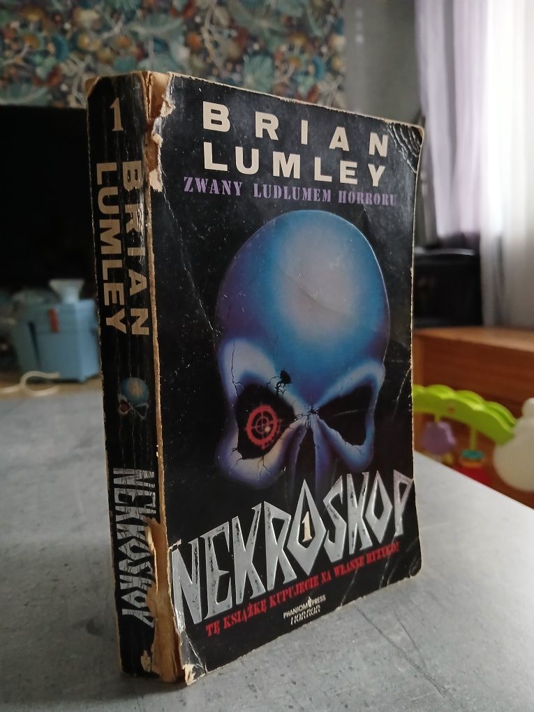 Nekroskop 1 Brian Lumley książka horror