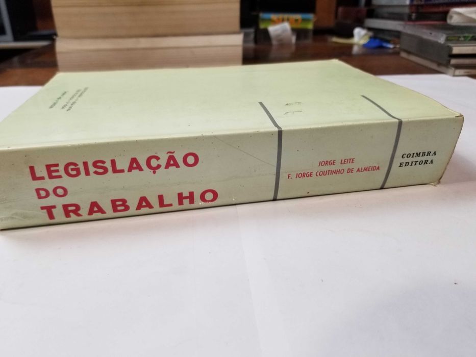 E1 - Livro - Jorge Leite - Legislação do Trabalho