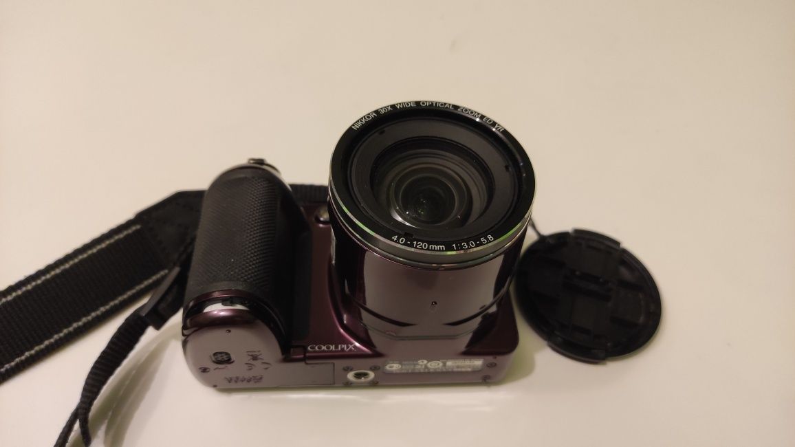 Aparat NIKON COOLPIX L820 fioletowy cyfrowy