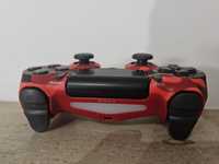 Comando PS4 camuflado vermelho