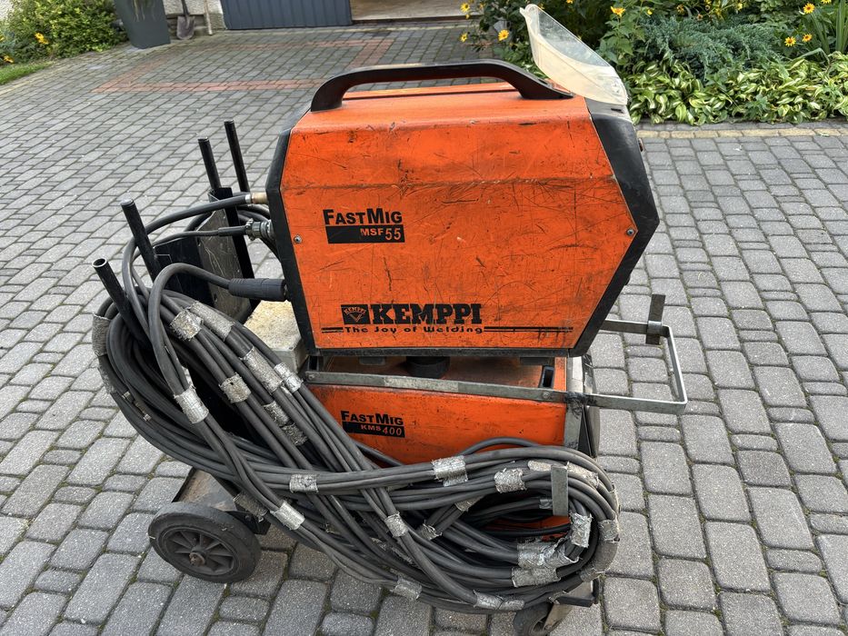 Kemppi FastMig KMS 400 + podajnik MSF 55 spawarka MIG/MAG Wysyłka FREE