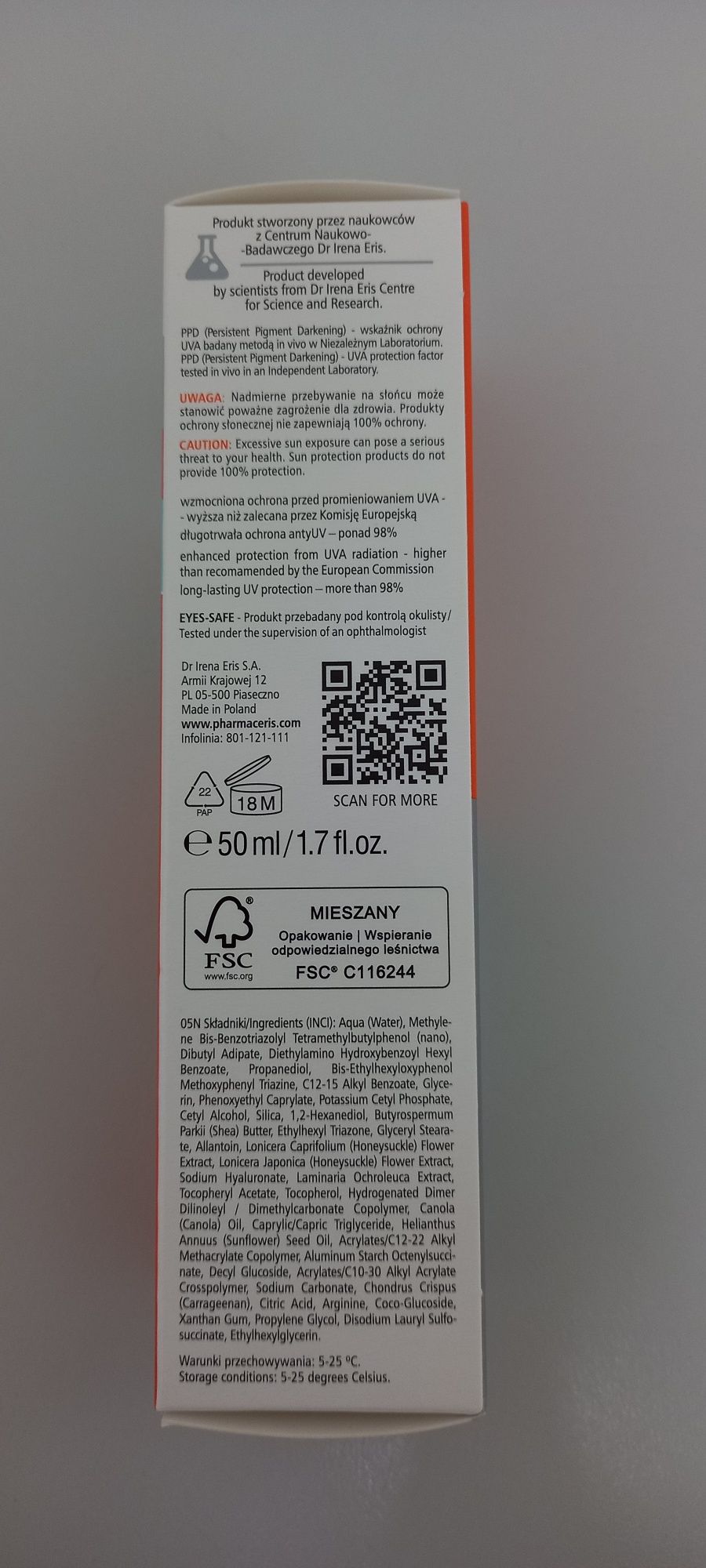 Pharmaceris 50+ sensi protect