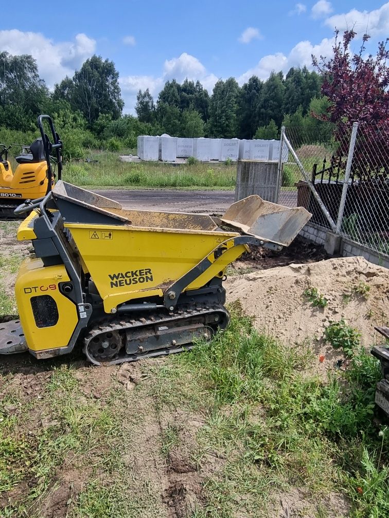 Wozidło samozaładowcze, rozwożenie ziemi, wywóz gruzu,równanie terenu