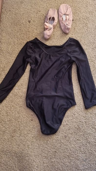 Body dziewczęce na balet i buty