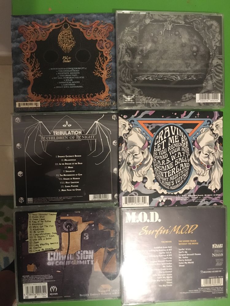 Cds  Metal/stoner/Hardcore