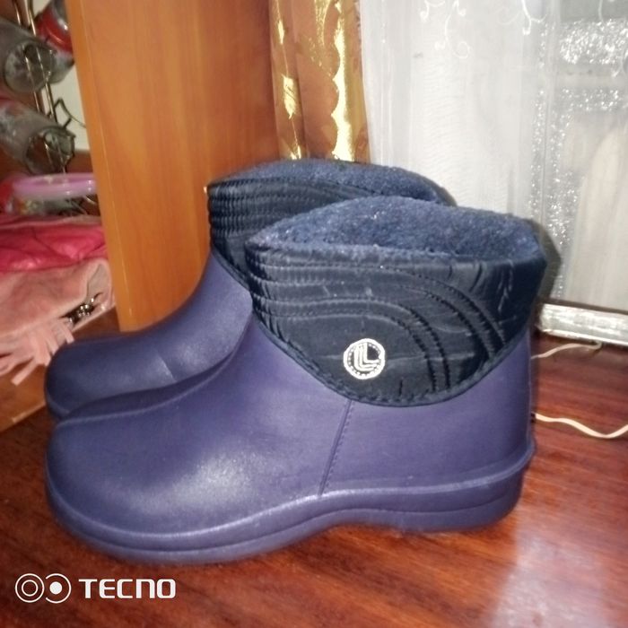 Полусапожки утеплённые