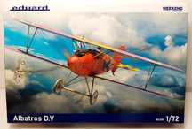 Albatros DV Eduard 7405//1:72// - model do sklejania
